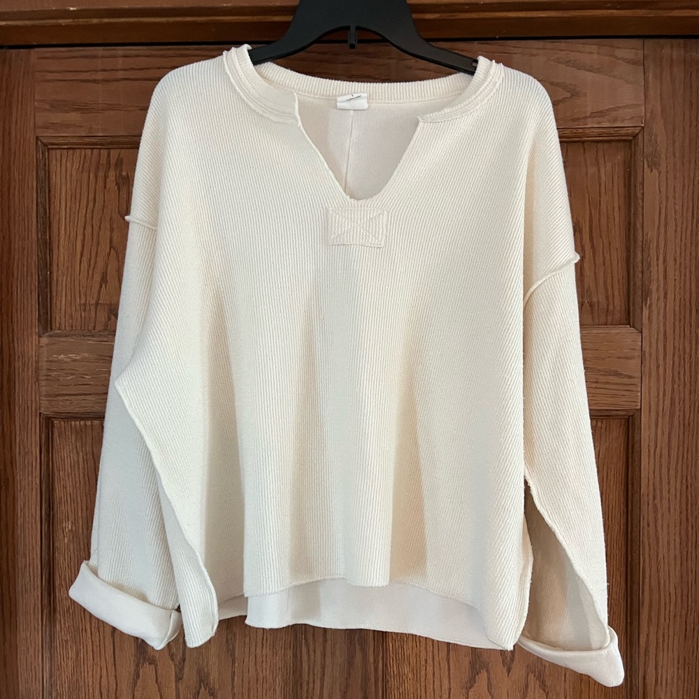 Ivory sweater size L